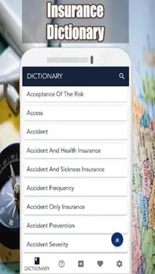 Insurance Dictionary android App screenshot 0