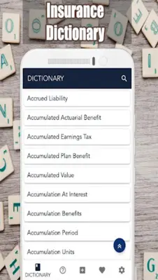 Insurance Dictionary android App screenshot 3